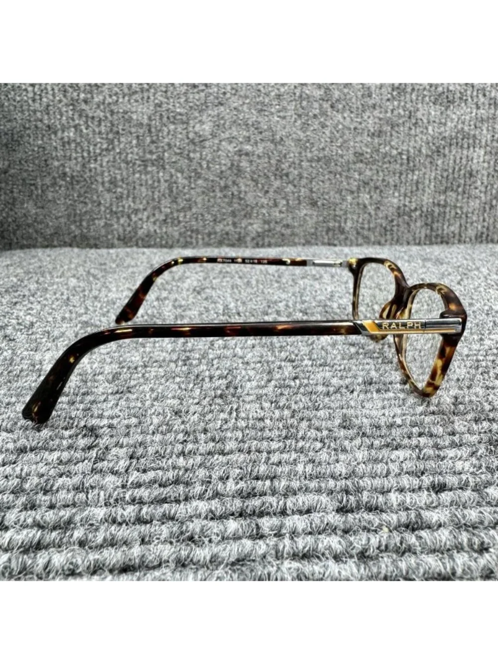 Ralph Lauren Eyeglasses Frames Only Tortoise RA 7044 1138 Cat Eye 52-16-135